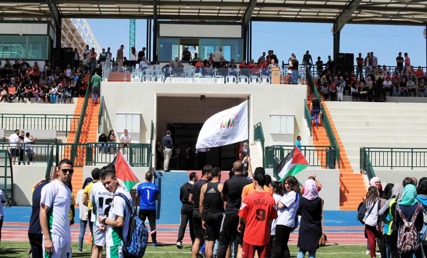بطولة الجامعات الفلسطينية لالعاب القوى 