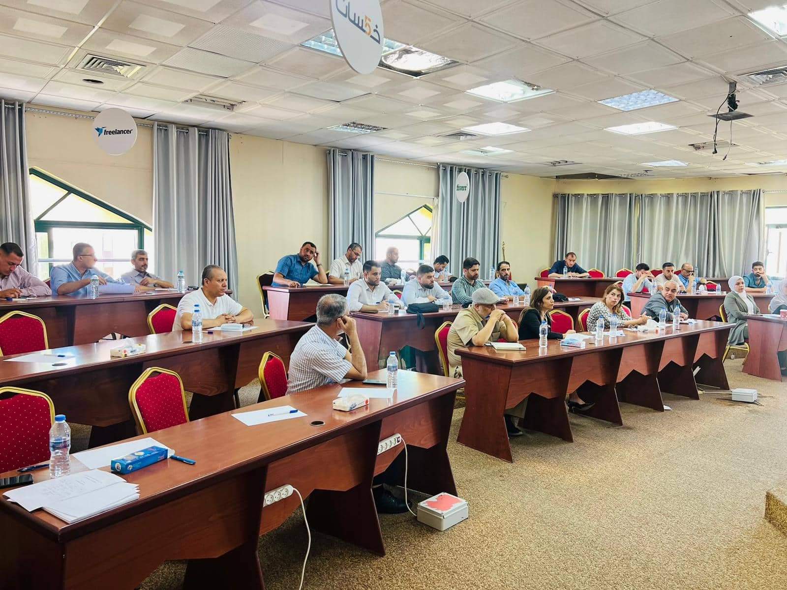 مركز السياسات ودراسات حل الصراع في الجامعة يعقد ورشة تدريبية في الجامعة الإسلامية بغزة