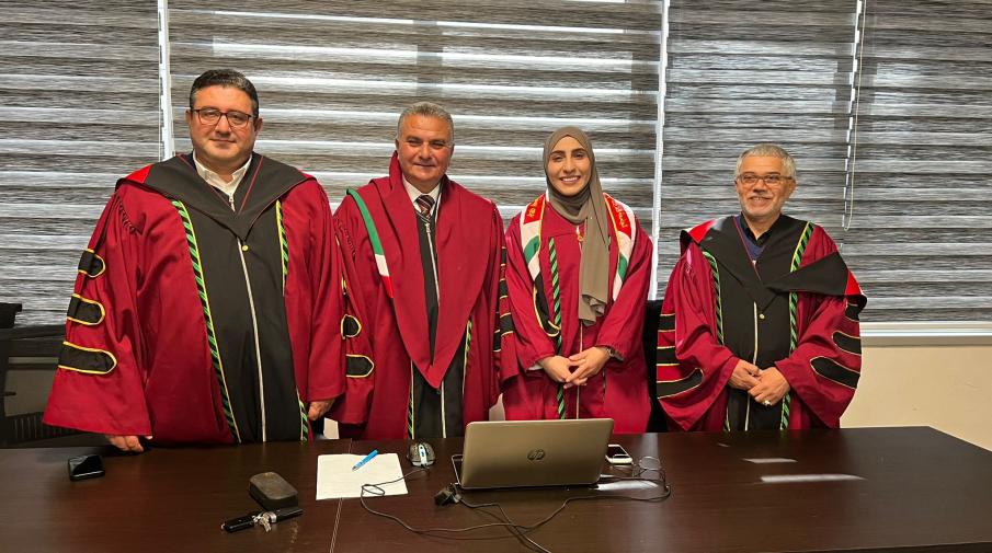 Defense of a Master’s Thesis by Batoul Hamad in the Strategic Planning and Fundraising Program