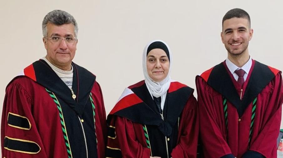 Defense of a Master’s Thesis by Hassan Musleh in the Adult Nursing Program