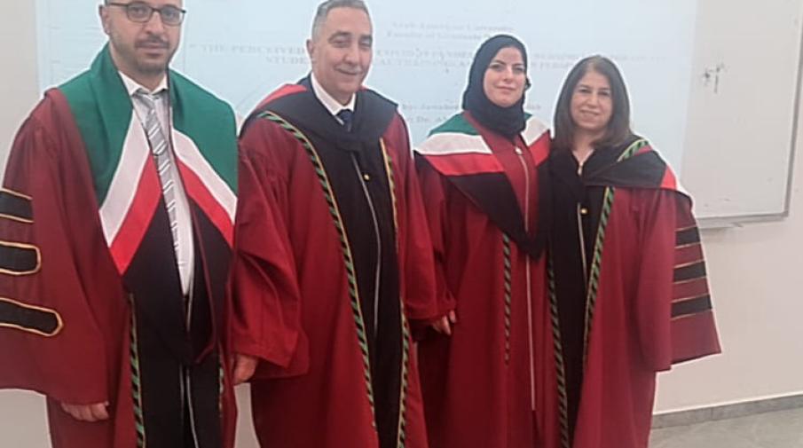 Defense of a Master’s Thesis in the Emergency Nursing Program by Jawaher Salah