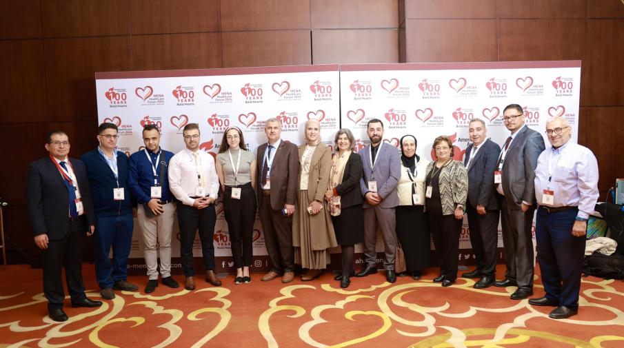 The AAUP Heart Center Participates in the Health Care Forum in the Middle East and North Africa Region in Dubai