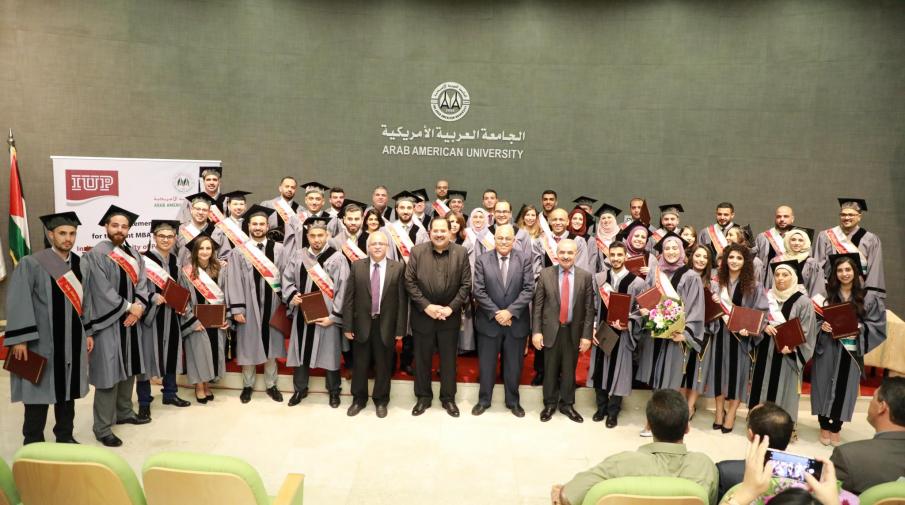 The fourth group of MBA program Students