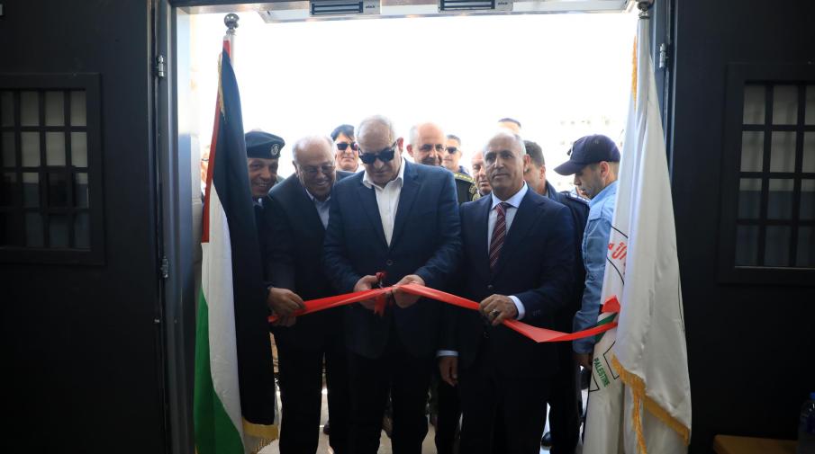 The Arab American University Police Station is Inaugurated under the Auspices of the President of the State of Palestine