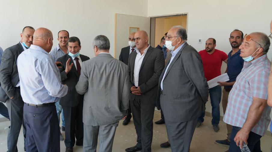 An inspection tour to see the level of accomplishment that Ibn Sina hospital “the educational hospital for the Faculty of Medicine in AAUP” reached