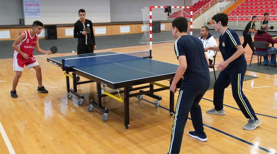 AAUP Hosts a Table Tennis Championship for Males and Females