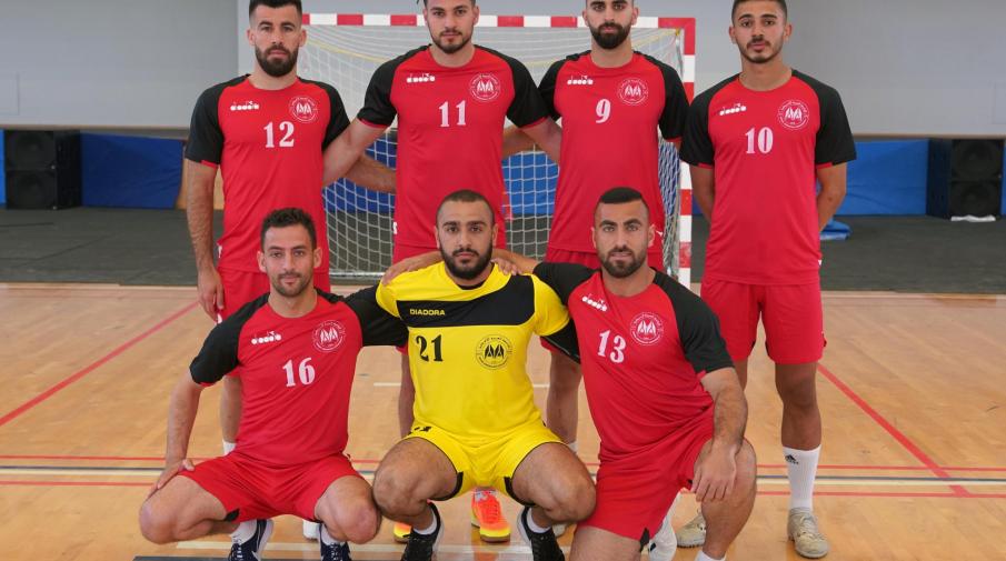 The University’s team won First Place within the Final Championship for North Group of Al-Khamasiat Soccer for Palestinian Universities