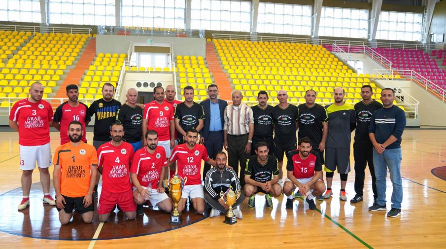 A Friendly Match Between AAUP Employee Team and Directorate of Education Employee Team in Tulkarm