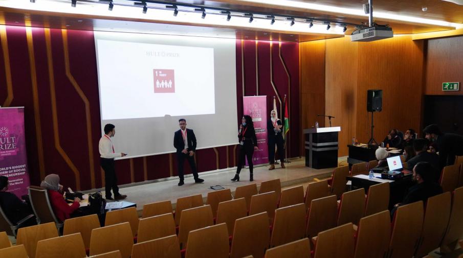 The “HULT PRIZE 2021” Competition in AAUP
