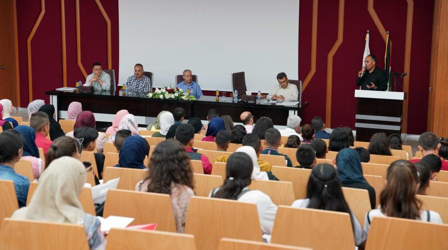إطلاق برنامج STEM العالمي بنسخته الفلسطينية في الجامعة
