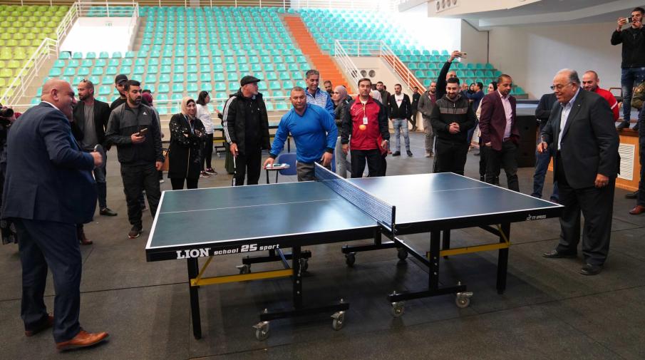 AAUP Hosts the Friendly Tennis Championship with the Participation of 14 Governmental, Civil, Private and Security Institutions