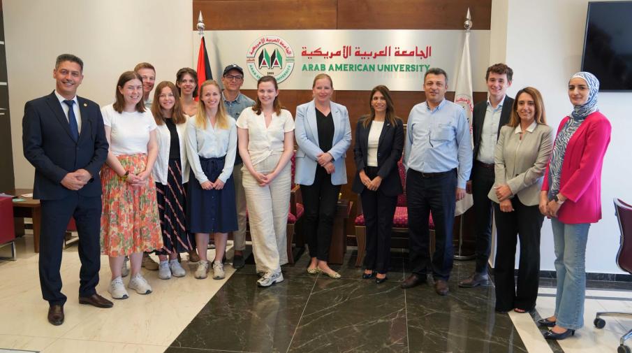 A Delegation of Young Leaders in Norwegian Parties Visits the University