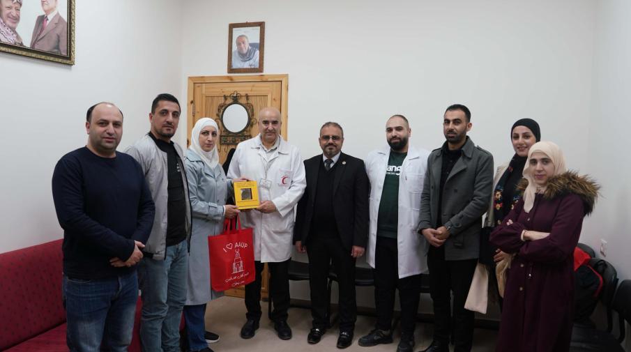 An AAUP Delegation Visits Jenin and Al-Razi Hospitals to Enhance Cooperation