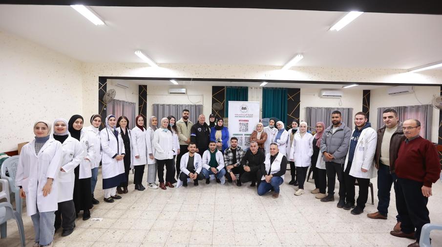 The Arab American University Holds a Medical Day in the Municipality of Marj Ibn Amer