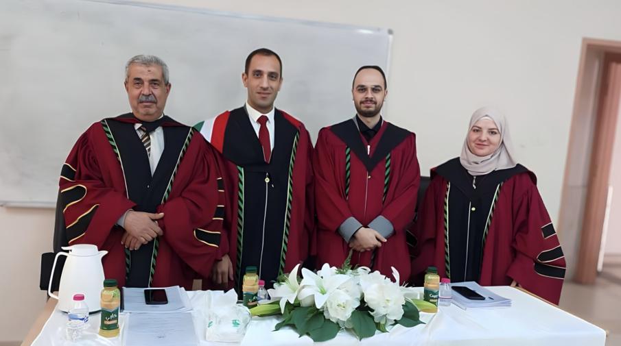 Defense of the Master’s Thesis by Student Abdullah Hamarsheh in Criminal Science