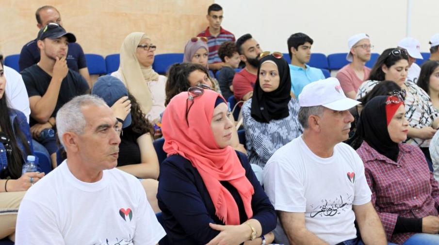 The delegation of American Palestinian youths living in US visited the university