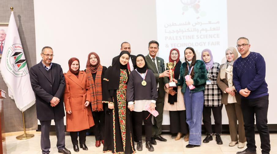 AAUP Hosts the Palestine Science and Technology Fair for Birzeit Schools