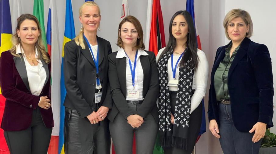 AAUP Graduate Students Participate in the Round Table Organized by the European Union Delegation to Support the Palestinian Police EUPOL COPPS