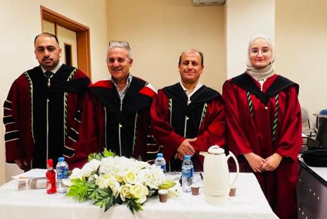 Defense of a Master’s Thesis by Samah Attari in the Physics Program