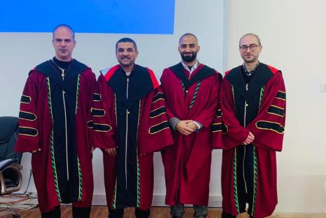 Defense of a Master’s Thesis by Muhannad Amarneh in the Data Science and Business Analytics Program
