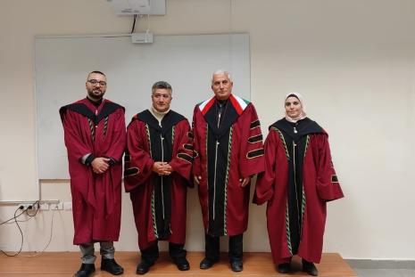 Defense of a Master’s Thesis in the Adult Nursing Program by Murad Jaghlab