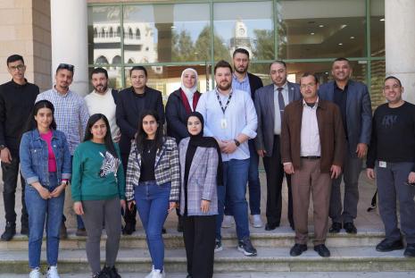Asal Technology Company Visits the Arab American University