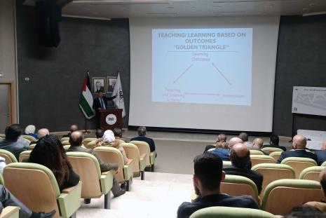AAUP Holds an Academic Workshop for its Lecturers on its Campus in Ramallah