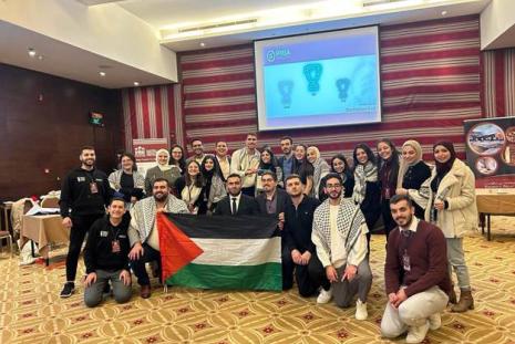 AAUP Students from the Faculty of Medicine Participate in the Eastern Mediterranean Region (EMR) Meeting