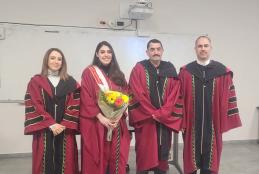 Defense of a Master’s Thesis by Rawan Obaid in the Molecular Genetics and Genetic Toxicology Program