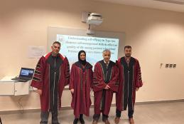 Defense of A Master’s Thesis in the Adult Medical Surgical Nursing Program by Researcher Romance Shtayyeh