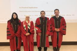 Defense of a Master’s Thesis by Rima Abu Khail in the Health Informatics Program