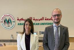 H.E. the Ambassador of the Republic of Lithuania Visits AAUP – Ramallah Campus