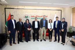 A Delegation from Indiana University of Pennsylvania Visits the Arab American University and Tours its Faculties and Medical Centers