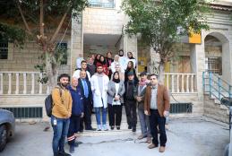 The Arab American University Holds a Medical Day in the Town of Seilat Al-Dhahir