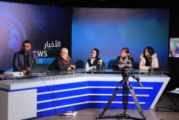 AAUP Organizes a Course in TV Photography for the Public Relations Employees from some Organizations in Jenin