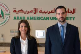 مكتب ممثلية جمهورية هنغاريا يزور الجامعة العربية الأمريكية