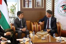 AAUP Hosts the Japanese Professor Hidaki Shinoda the Director of the Peace-Building Center in Hiroshima