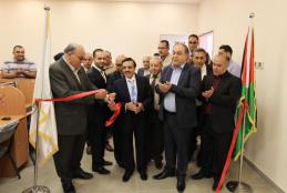 Arab American University Head of Directors Board Dr. Yousef Asfour opening new computer lab