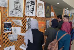 AAUP Organizes a Fair Containing Projects of its Students