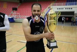 A Palestinian Super Cup Match for Volleyball at the University