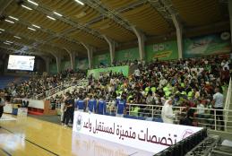 استضافة الجامعة لمباريات التصفيات التمهيدية (كأس آسيا 2025) لكرة السلة 