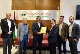India's Ambassador at Palestine Anish Rajan Visits the University