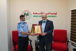 Police Chief of Jenin Visits AAUP