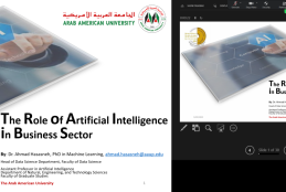 A Workshop on Employing Artificial Intelligence to Serve Business Facilities