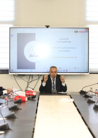 طلبة الكلية المتوسطة في الجامعة العربية الأمريكية يزورون هيئة مكافحة الفساد لتعزيز الوعي بقيم النزاهة والشفافية