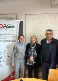 وفد من الجامعة العربية الأمريكية يشارك في ورشة تدريبية لمشروع BASE في جامعة برشلونة