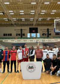 كلية علوم الرياضة في الجامعة العربية الأمريكية تنظم بطولة في كرة الطائرة لطلبة الكلية