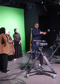 الجامعة العربية الأمريكية تستضيف فريق الشركة الطلابية VITASALT من مدرسة سيلة الظهر الصناعية