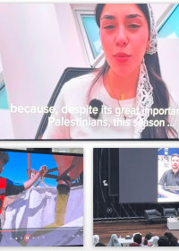 طلبة كلية الإعلام الحديث يشاركون في عرض أفلام مبادرة مفاتيح فلسطين بمكتبة قطر الوطنية