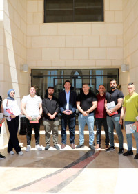 الجامعة العربية الأمريكية تختتم دورة إعداد مدربي اللياقة البدنية وبناء الأجسام